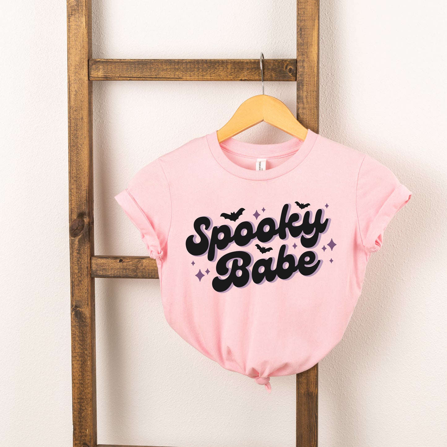 Spooky Babe Purple | Youth Graphic Short Sleeve Tee