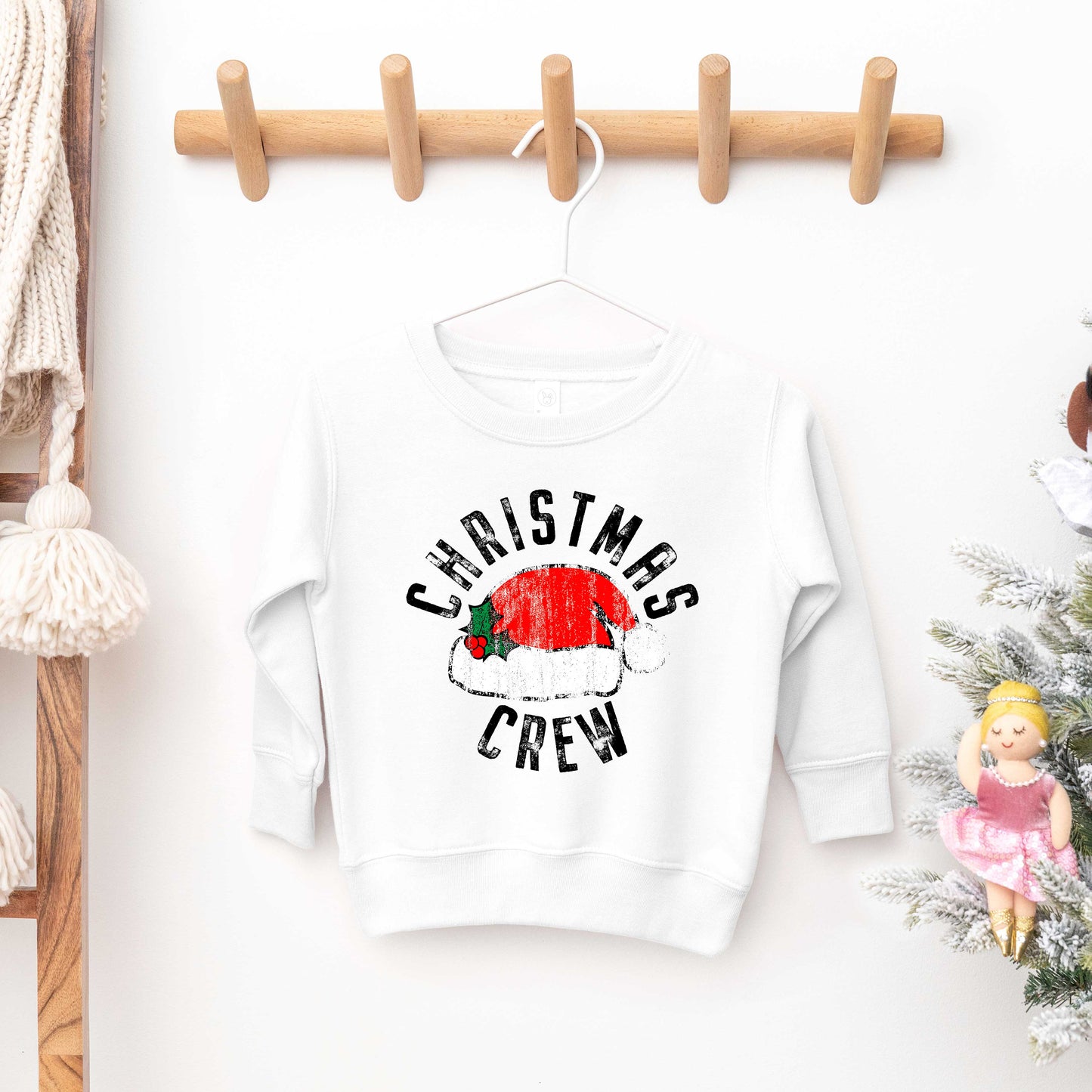 Christmas Crew Hat | Toddler Graphic Sweatshirt