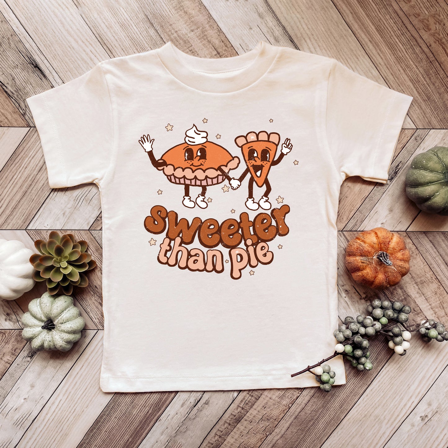 Sweeter Than Pie | Toddler Graphic Short Sleeve Tee