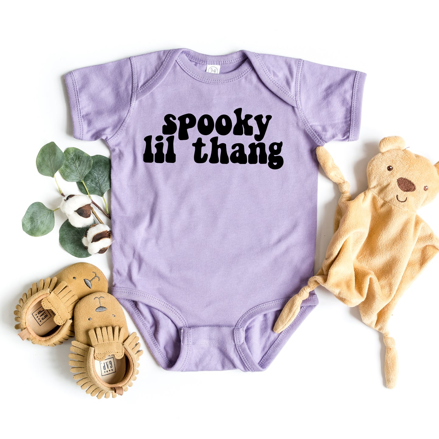 Spooky Lil Thang | Baby Graphic Short Sleeve Onesie