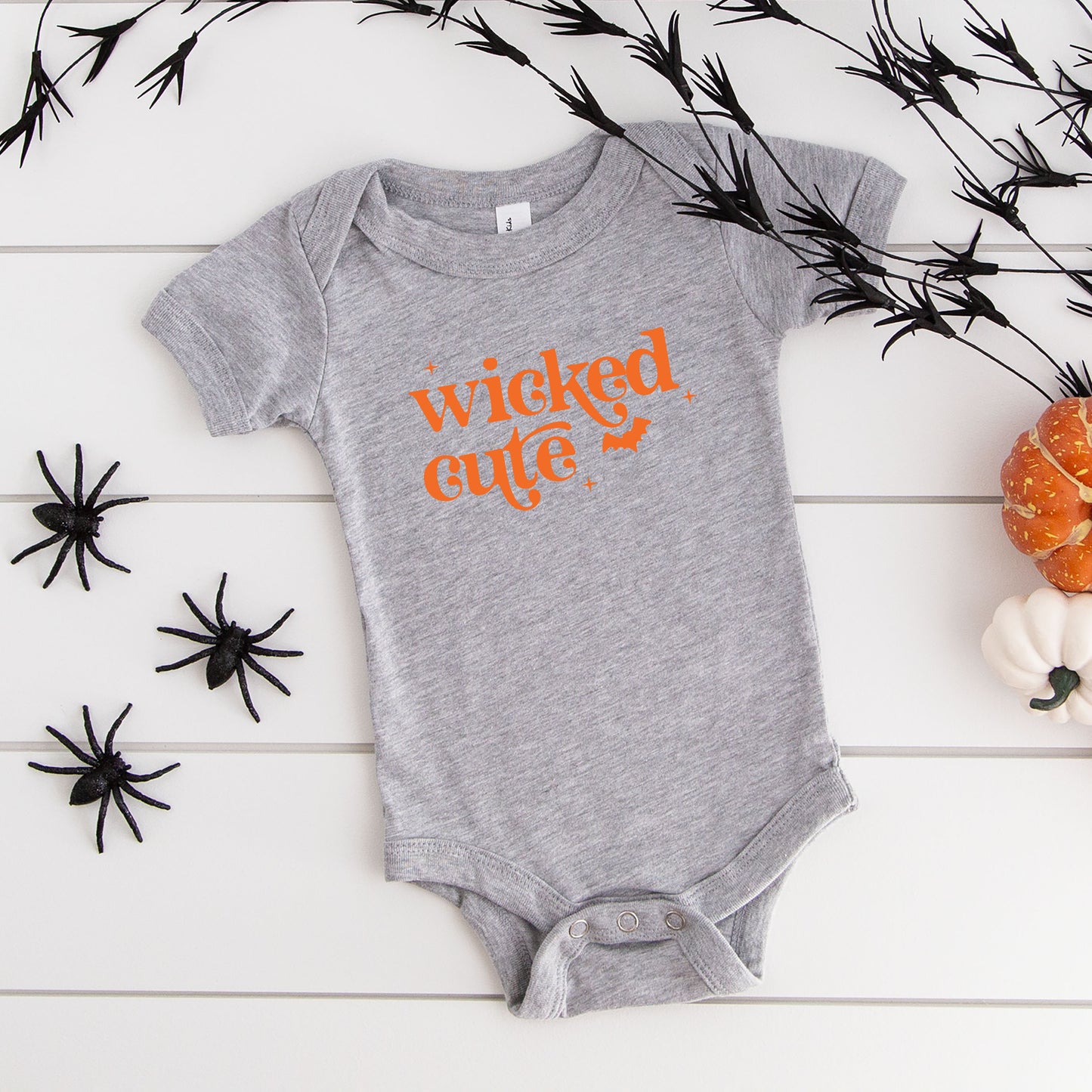 Wicked Cute Bat | Baby Graphic Short Sleeve Onesie