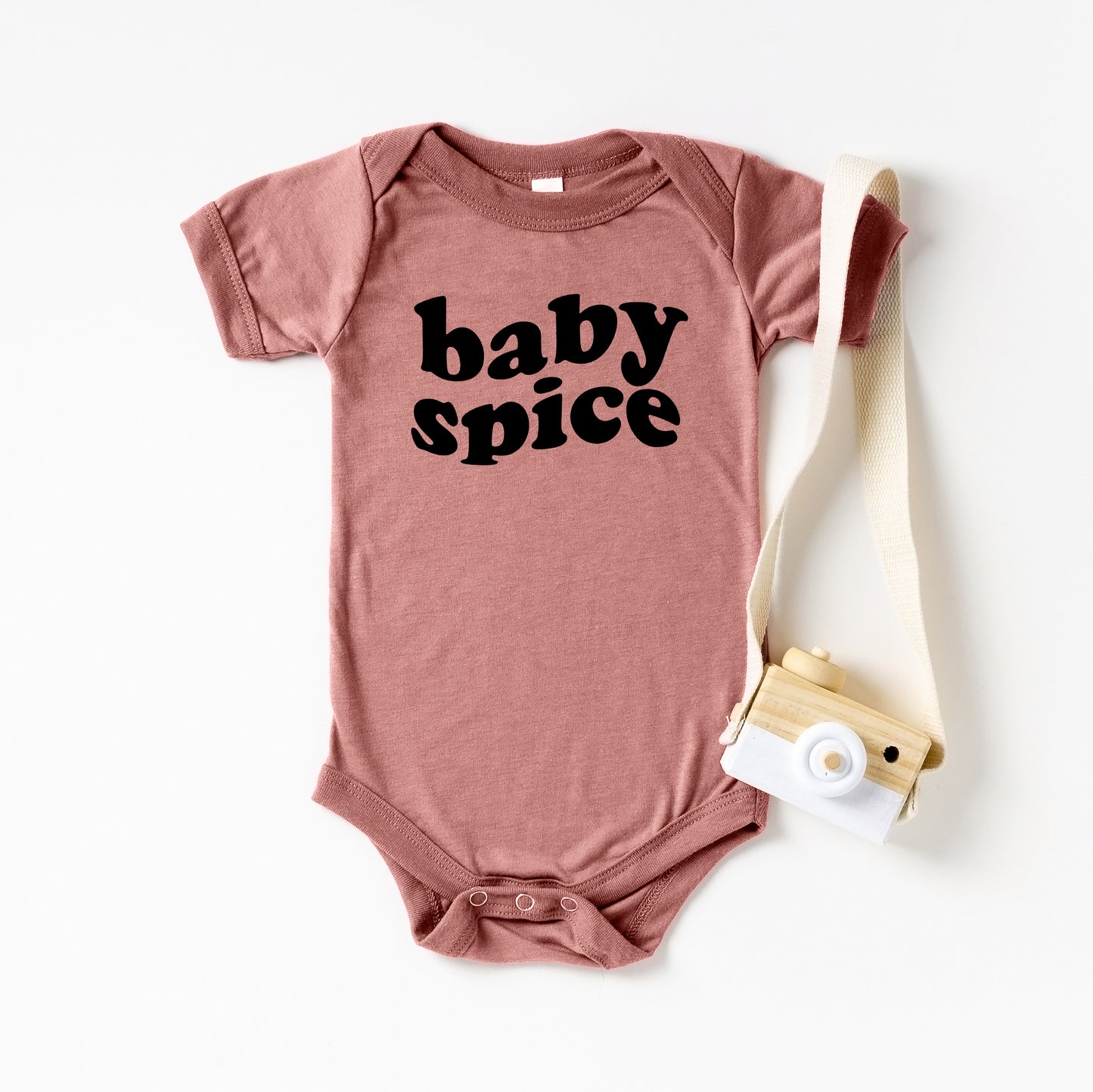 Baby Spice Bold | Baby Graphic Short Sleeve Onesie