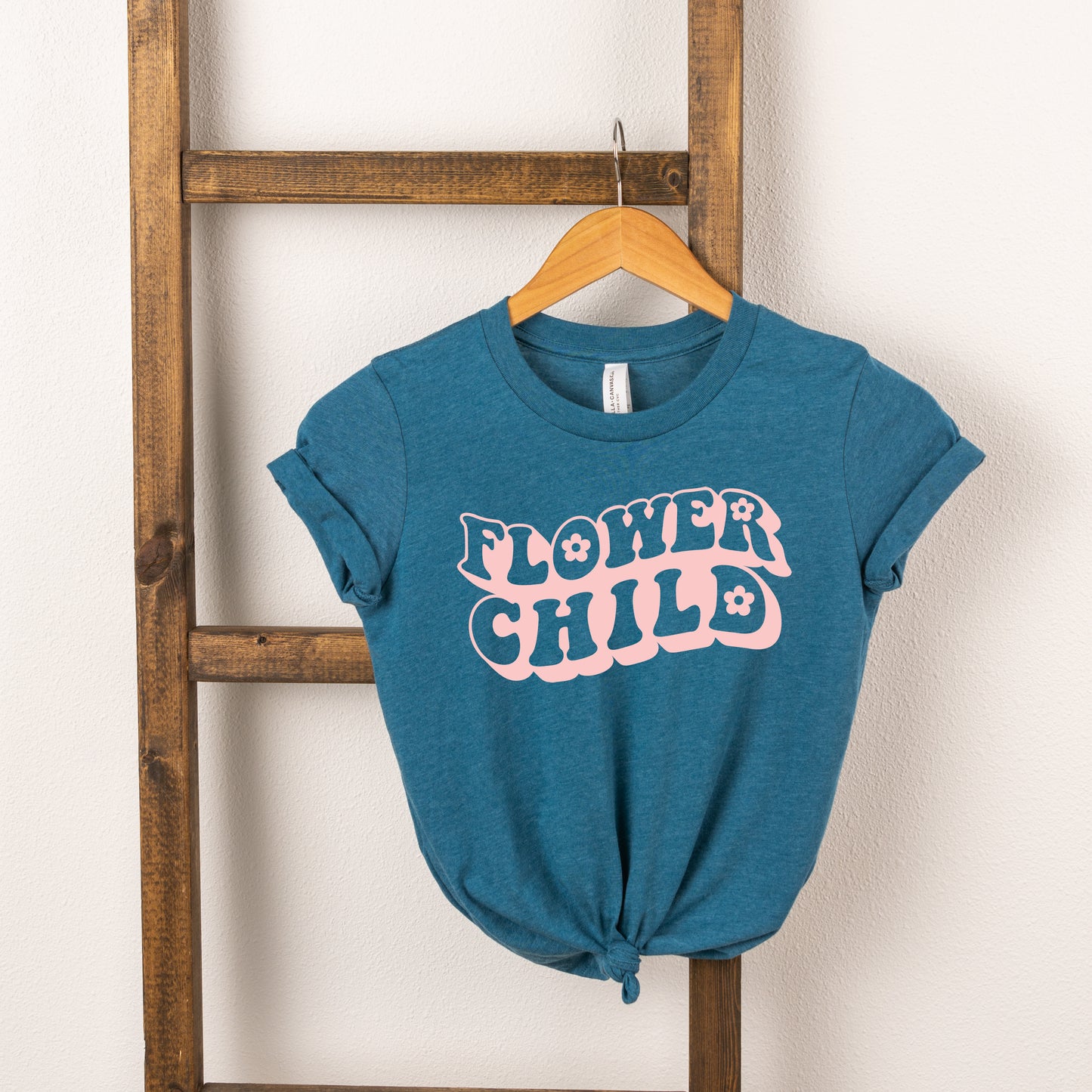 Flower Child | Toddler Short Sleeve Crew Neck