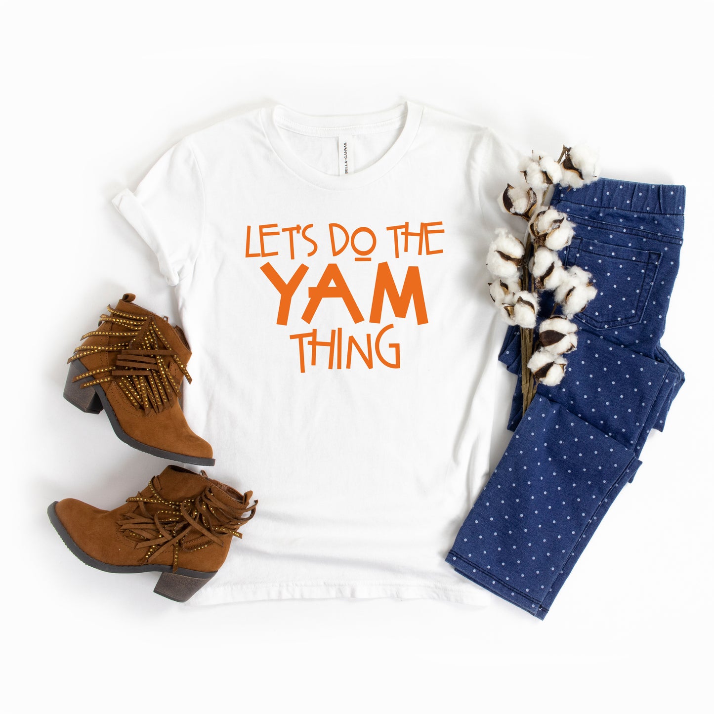 Let's Do The Yam Thing | Youth Graphic Short Sleeve Tee