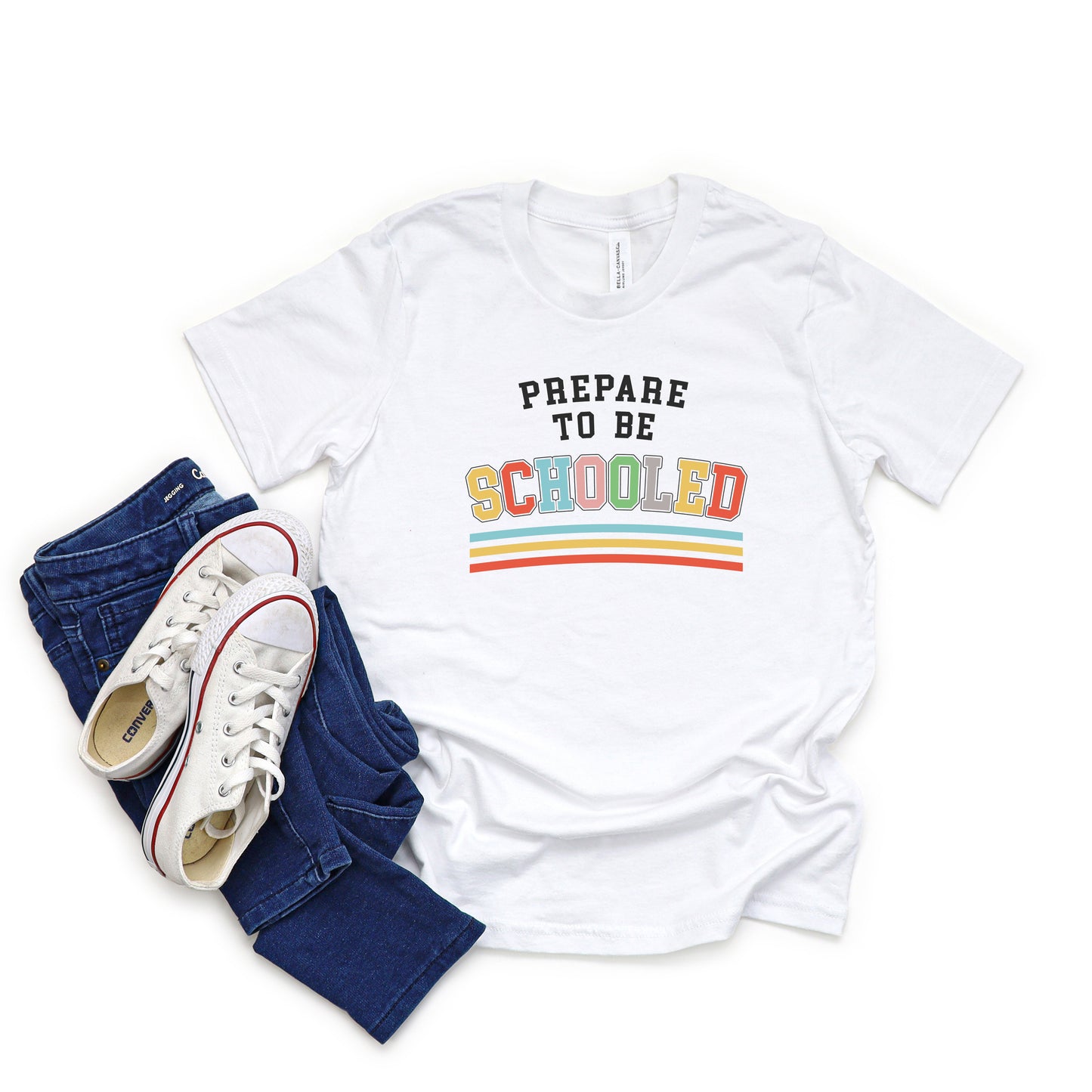 Prepare To Be Schooled | Toddler Short Sleeve Crew Neck