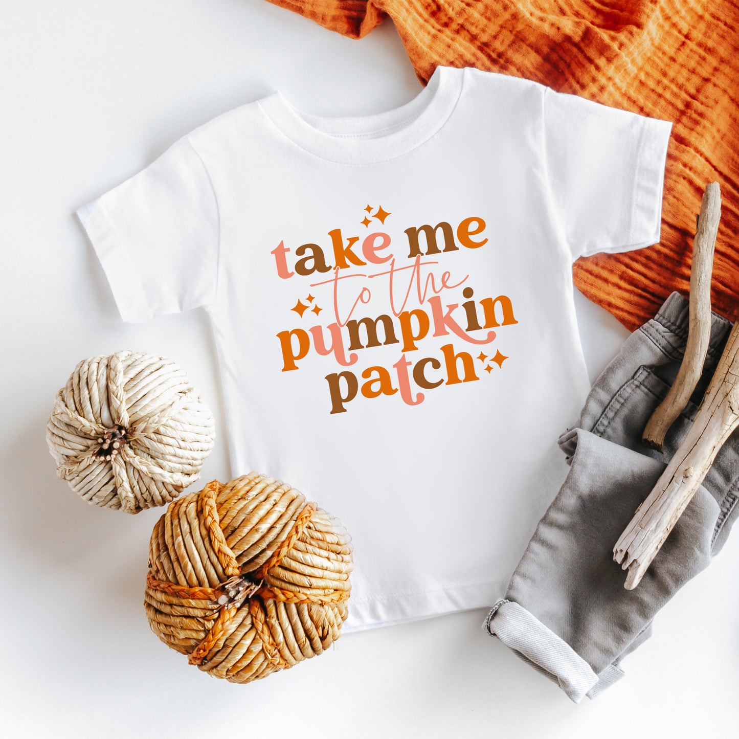 Pumpkin Patch Stars | Youth Graphic Short Sleeve Tee