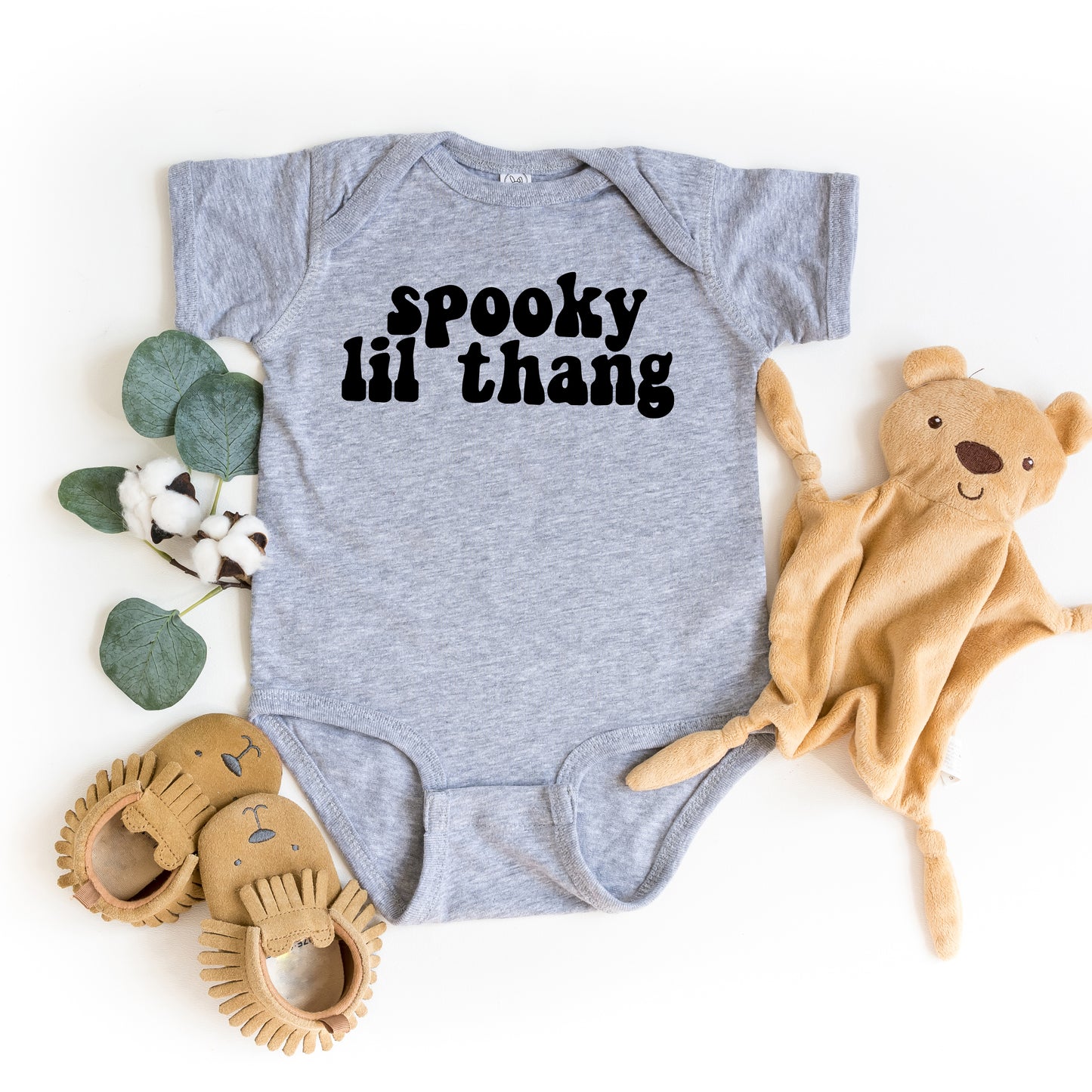 Spooky Lil Thang | Baby Graphic Short Sleeve Onesie