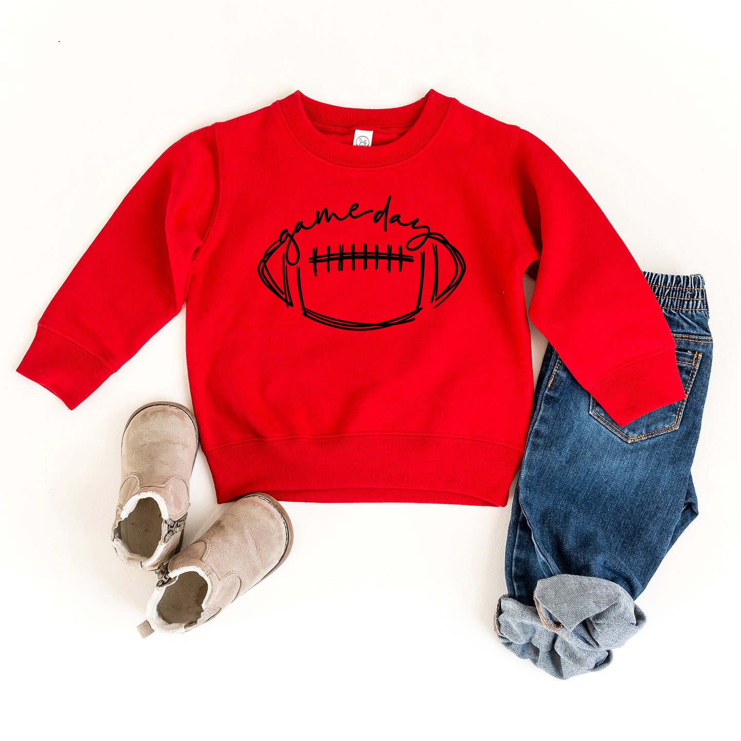 Football Game Day | Toddler Graphic Sweatshirt