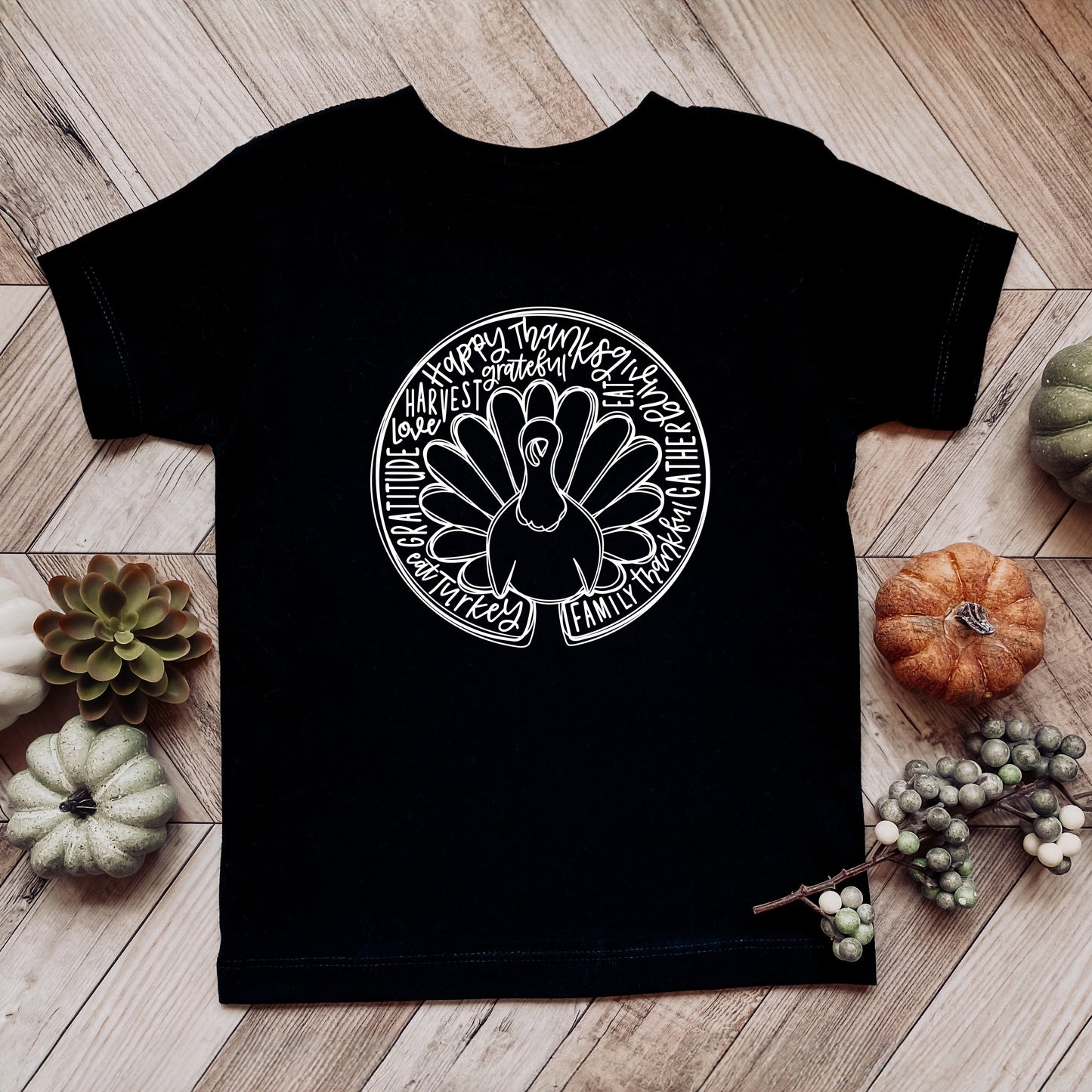 Turkey Circle | Youth Graphic Short Sleeve Tee