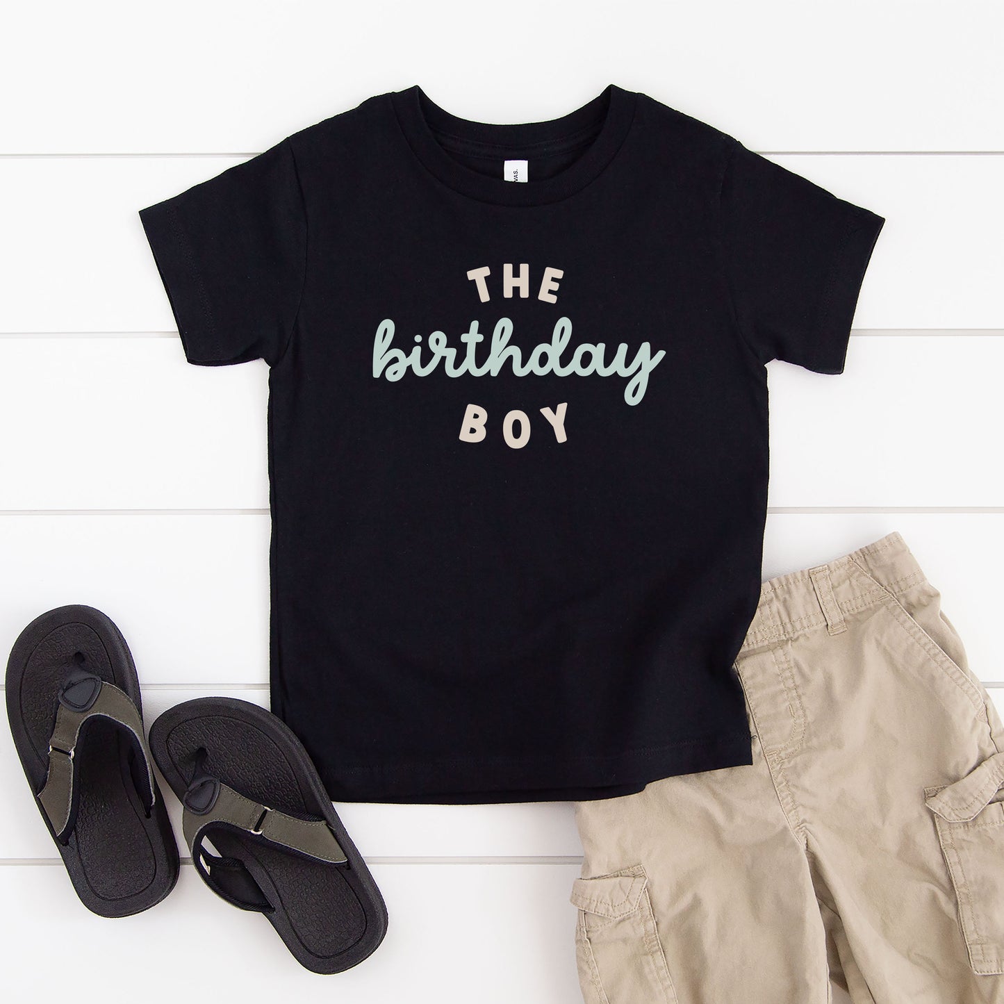 The Birthday Boy | Toddler Graphic Short Sleeve Tee