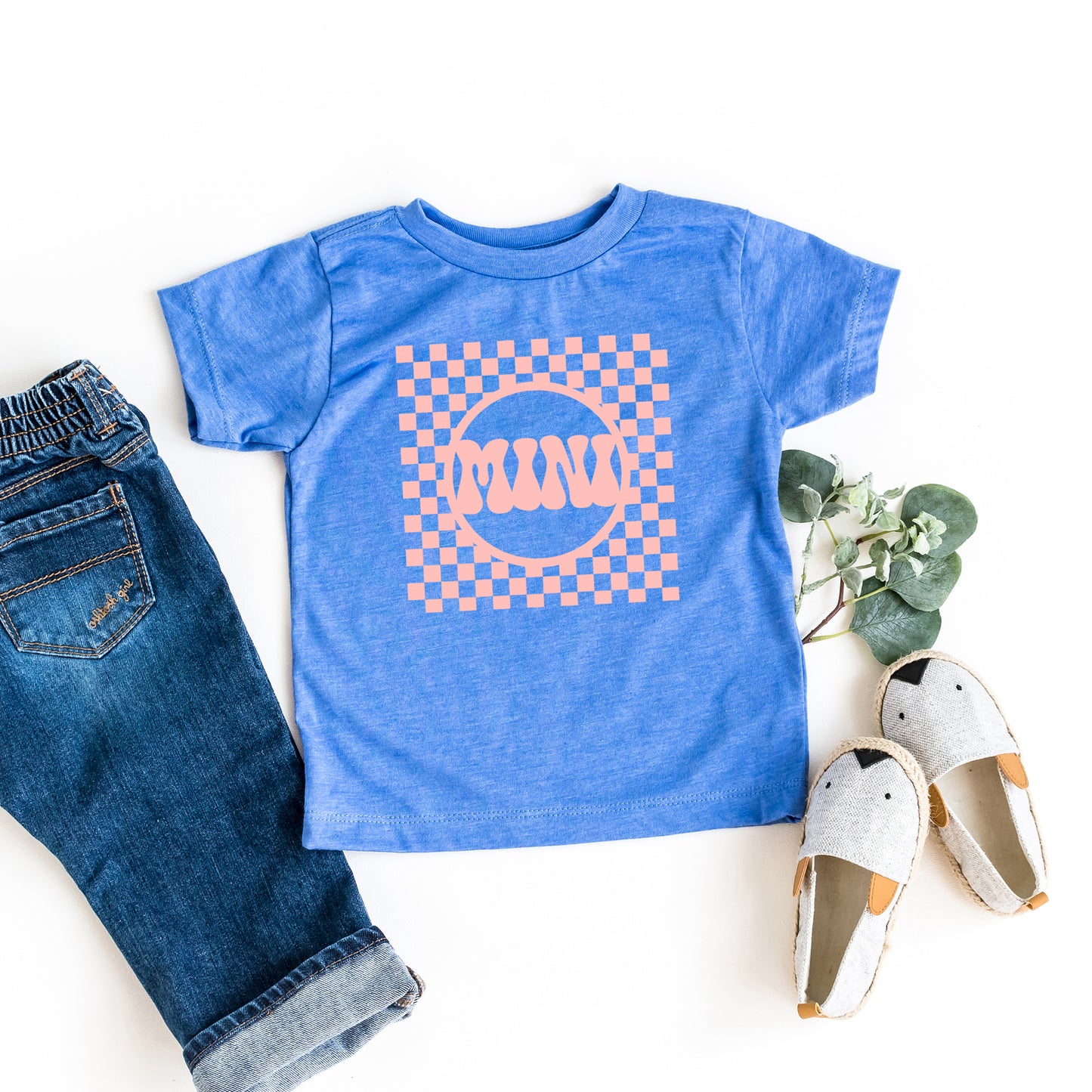 Checkered Mini | Youth Graphic Short Sleeve Tee