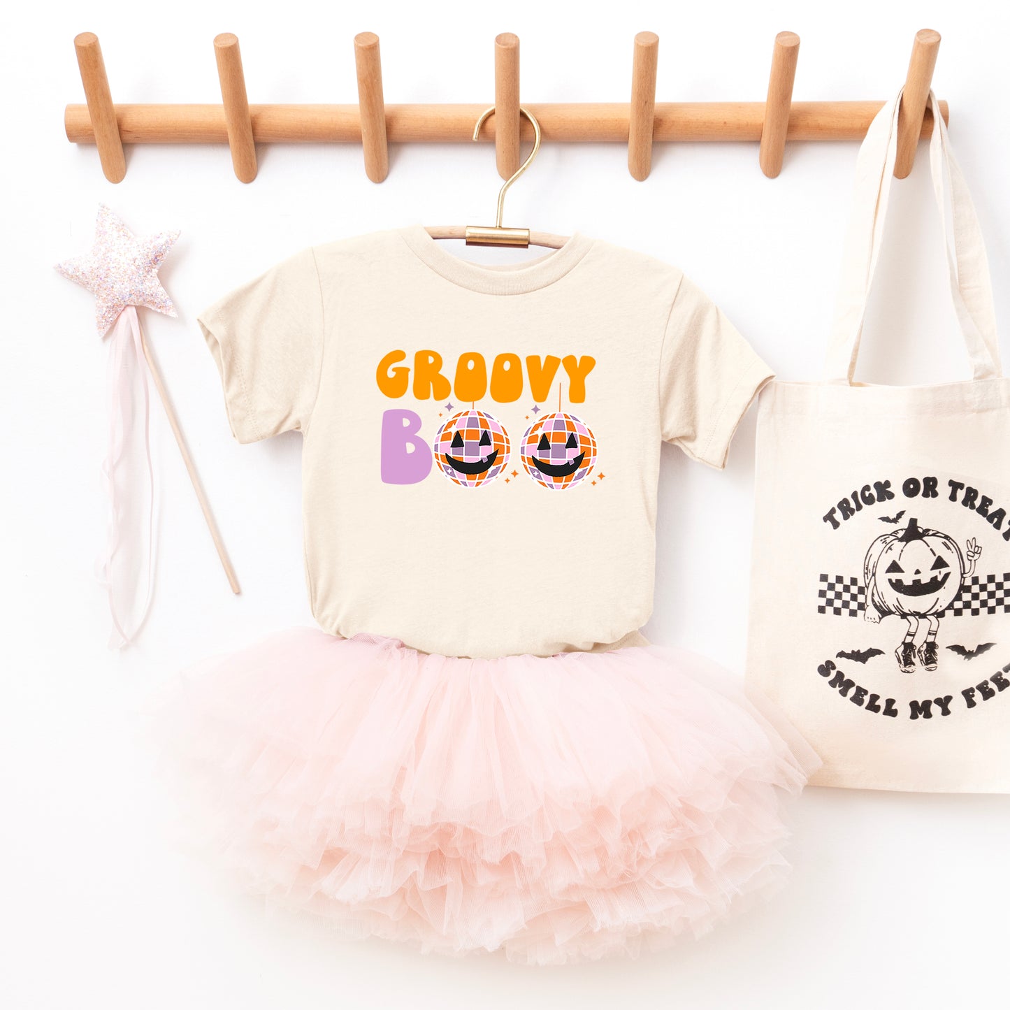Groovy Boo | Toddler Graphic Short Sleeve Tee