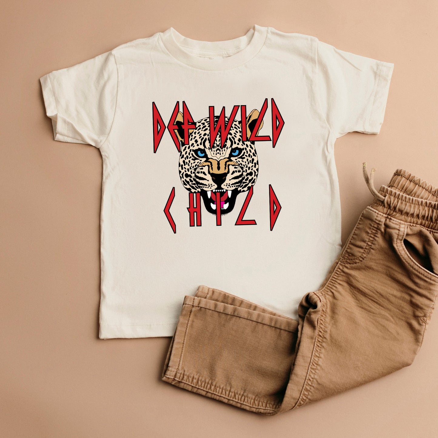 Def Wild Child | Toddler Graphic Short Sleeve Tee