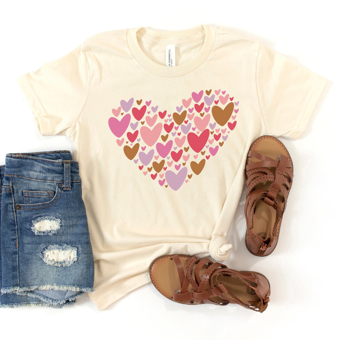 Heart Of Hearts | Toddler Graphic Short Sleeve Tee