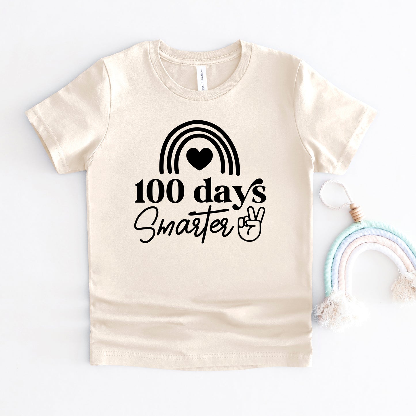 100 Days Smarter | Youth Graphic Short Sleeve Tee