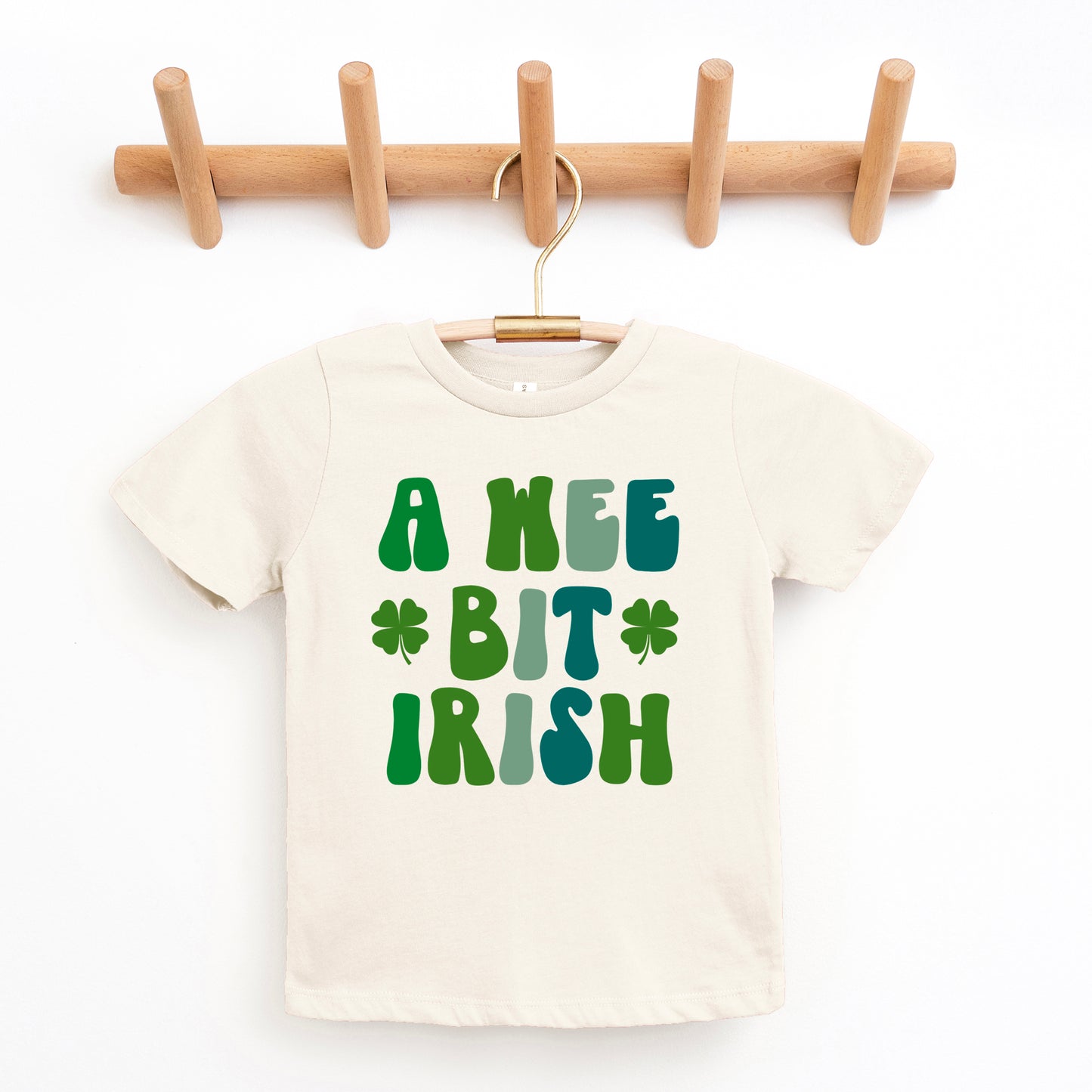 A Wee Bit Irish | Toddler Graphic Short Sleeve Tee