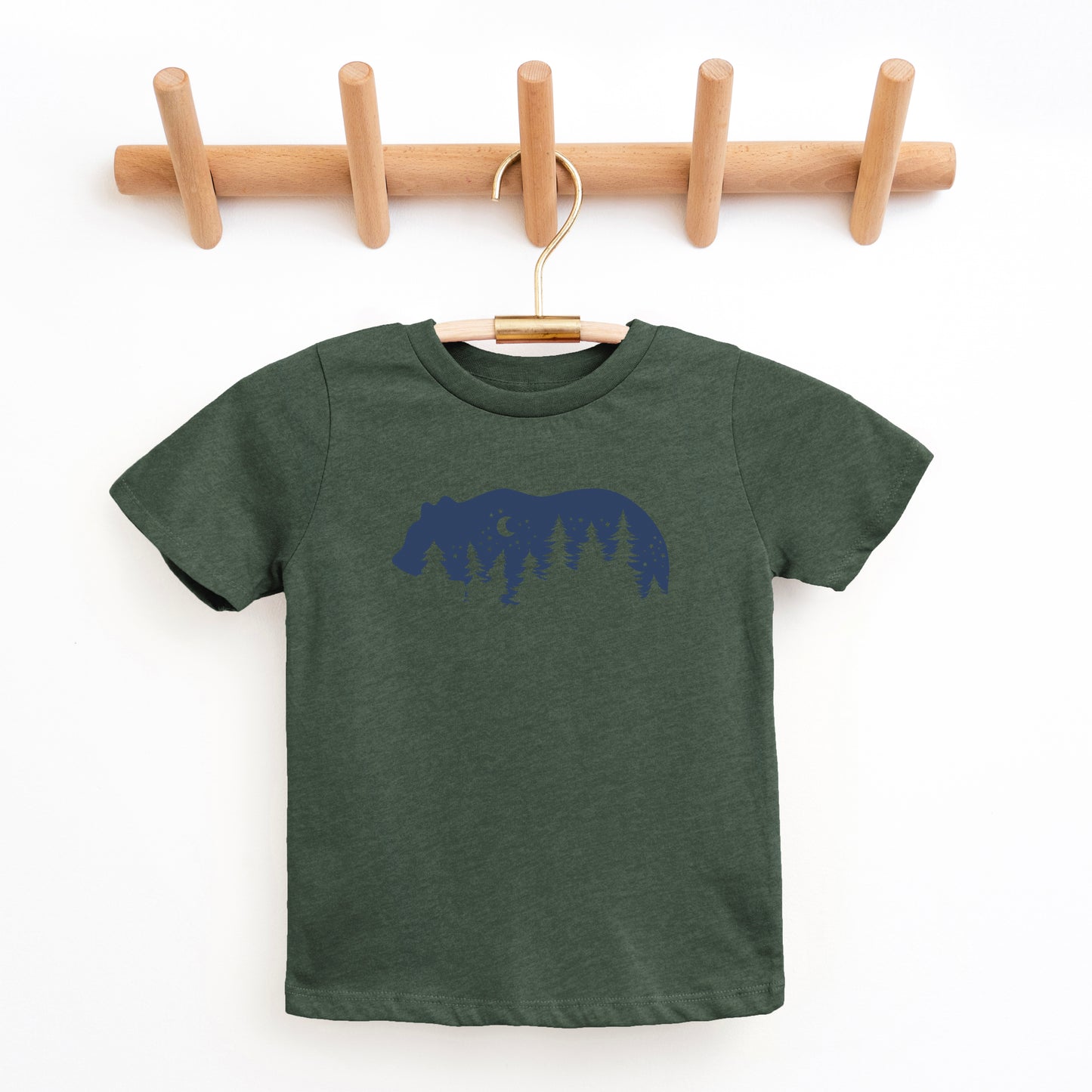 Bear Trees | Toddler Graphic Short Sleeve Tee