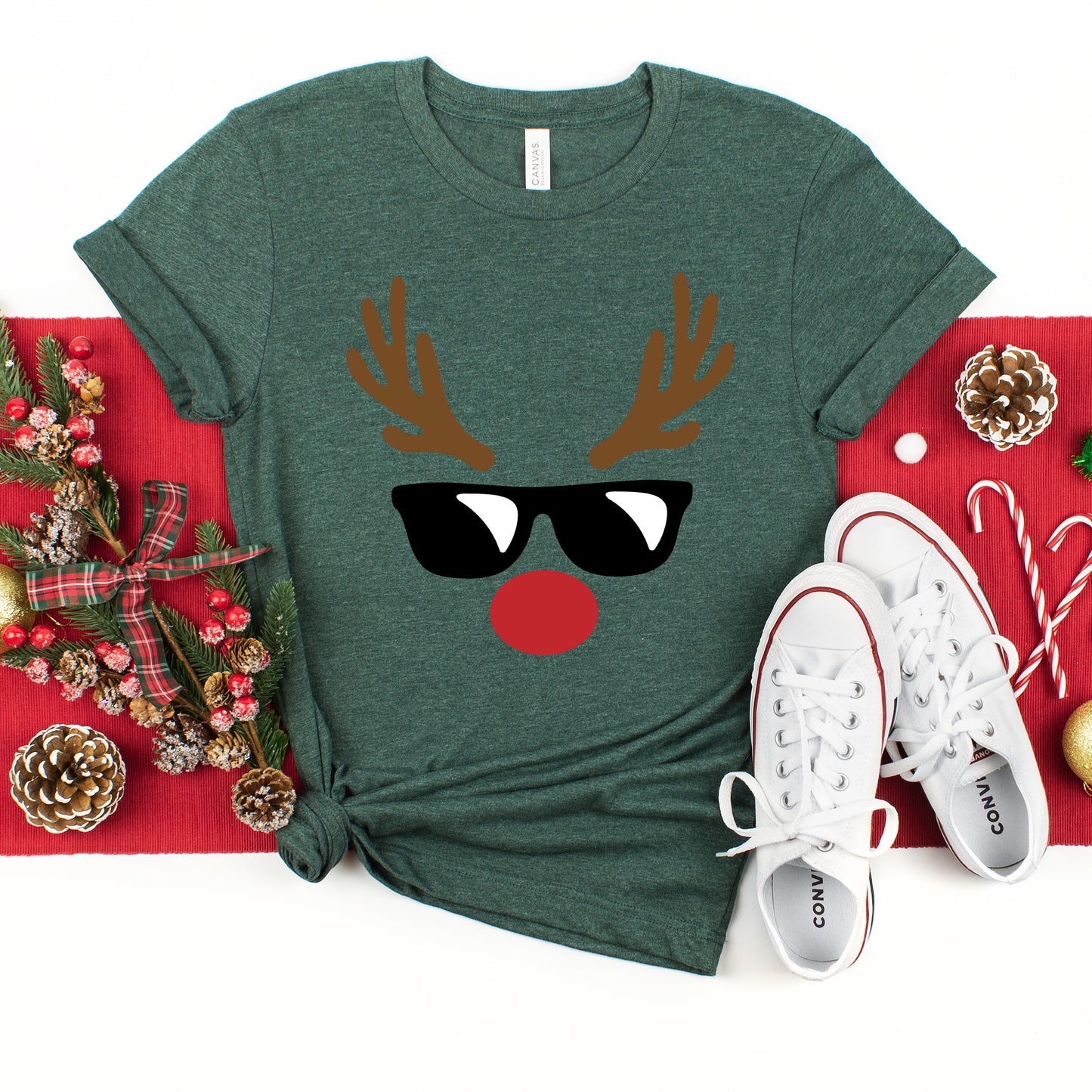 Reindeer Boy | Youth Graphic Short Sleeve Tee