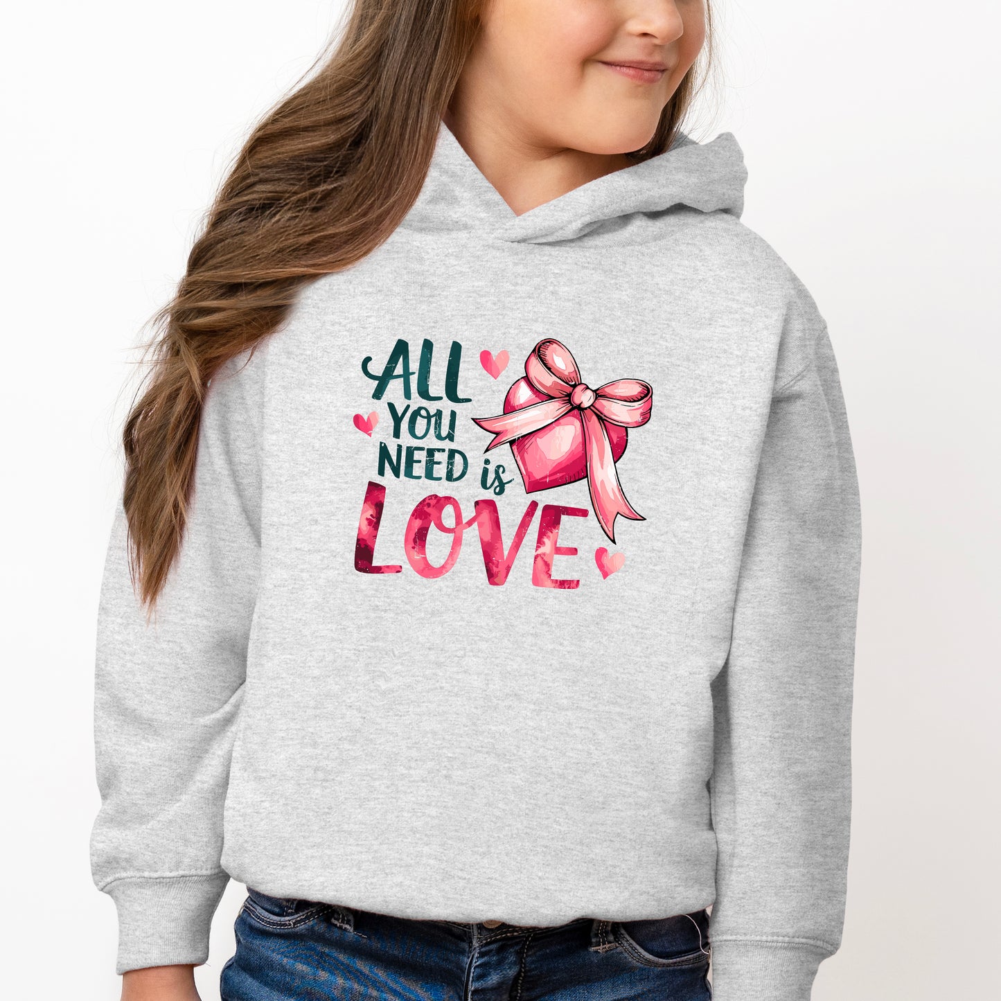 All You Need Is Love Coquette | Toddler Graphic Hoodie