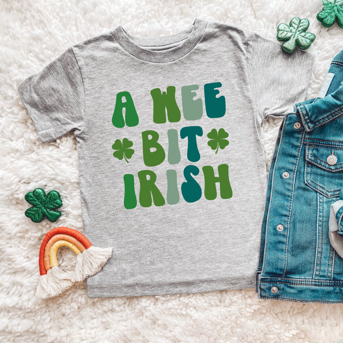 A Wee Bit Irish | Toddler Graphic Short Sleeve Tee