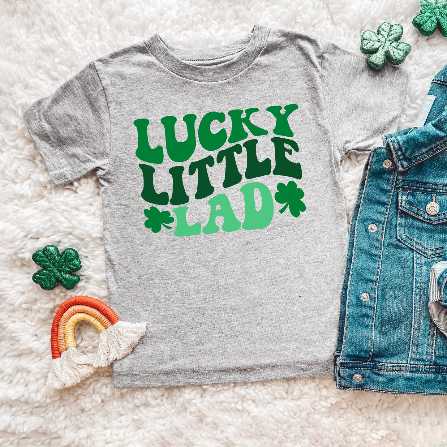 Lucky Little Lad | Toddler Graphic Short Sleeve Tee