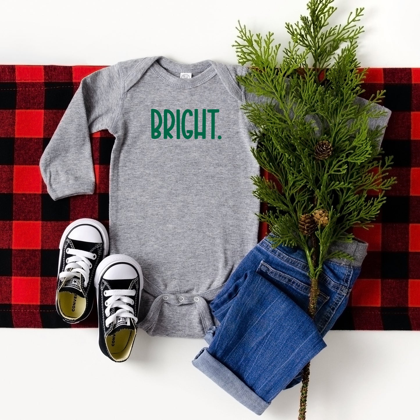 Bright Bold | Baby Graphic Long Sleeve Onesie