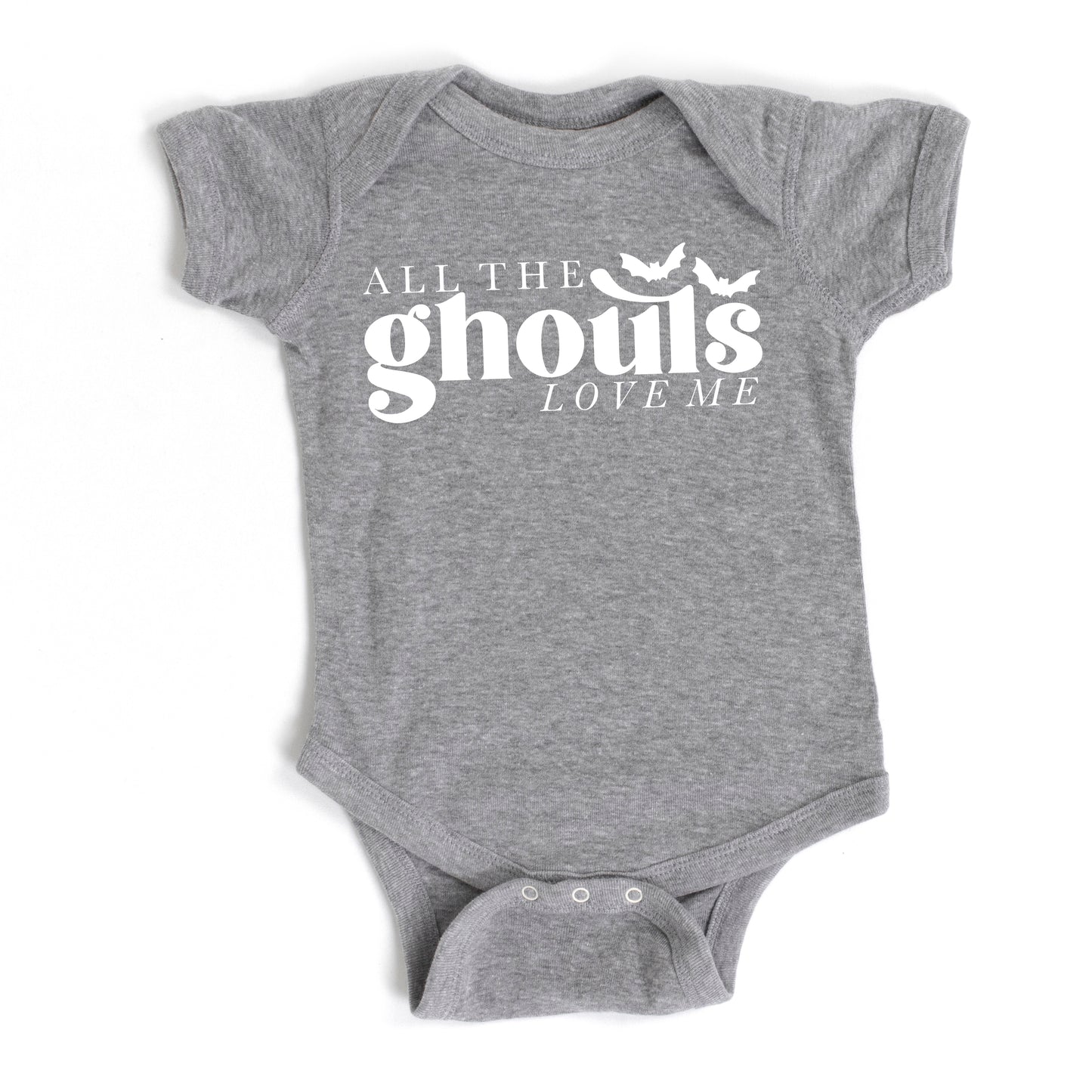 All The Ghouls Love Me | Baby Graphic Short Sleeve Onesie