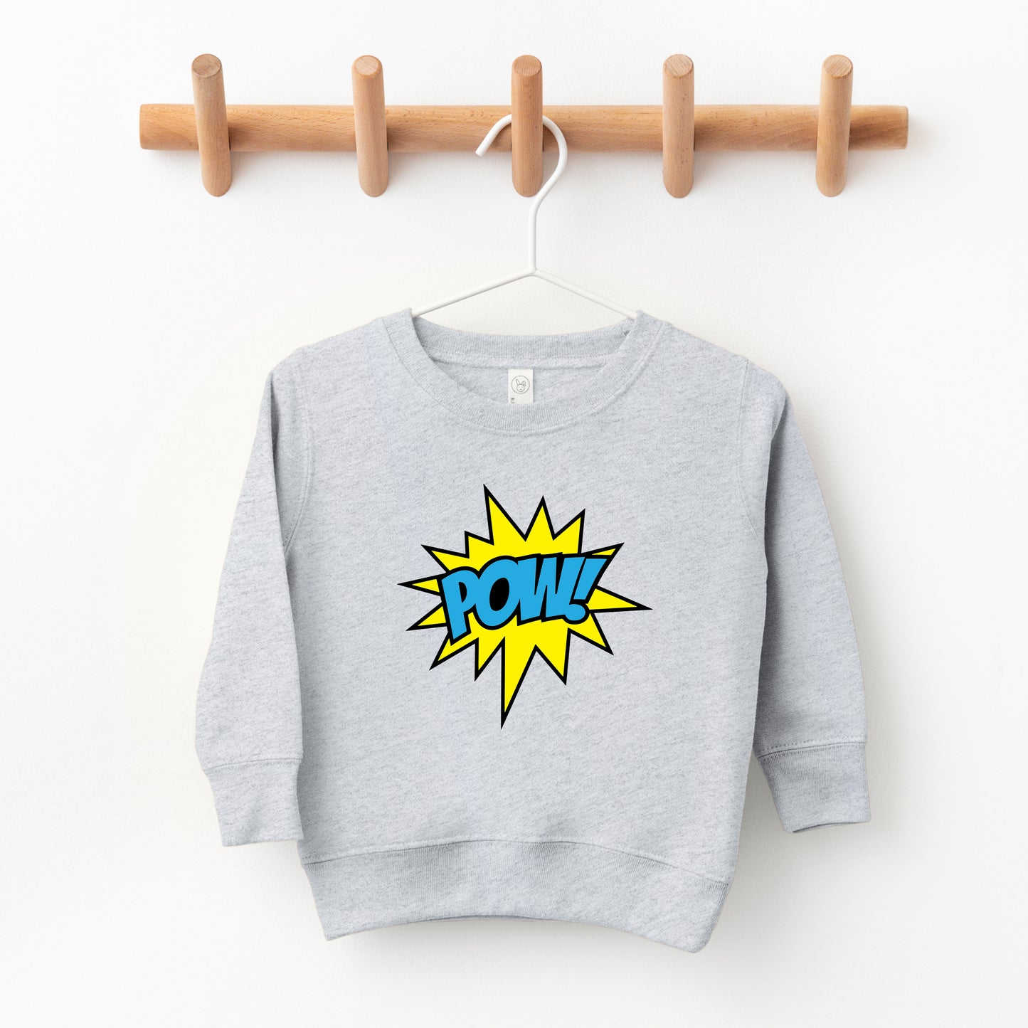 Comic Pow | Toddler Graphic Sweatshirt