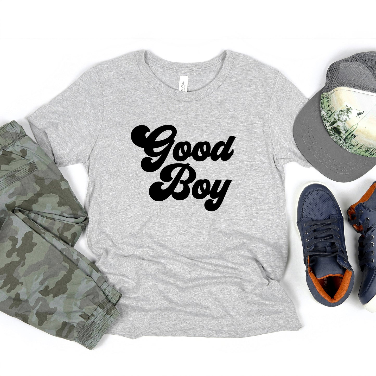 Good Boy Retro | Toddler Graphic Short Sleeve Tee