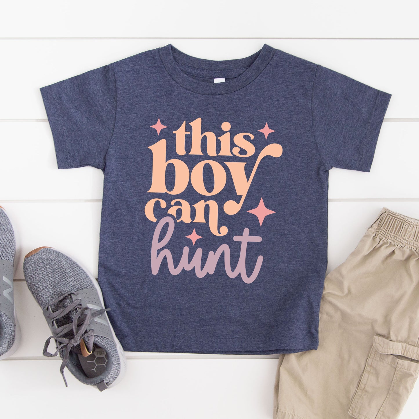 This Boy Can Hunt | Toddler Graphic Short Sleeve Tee