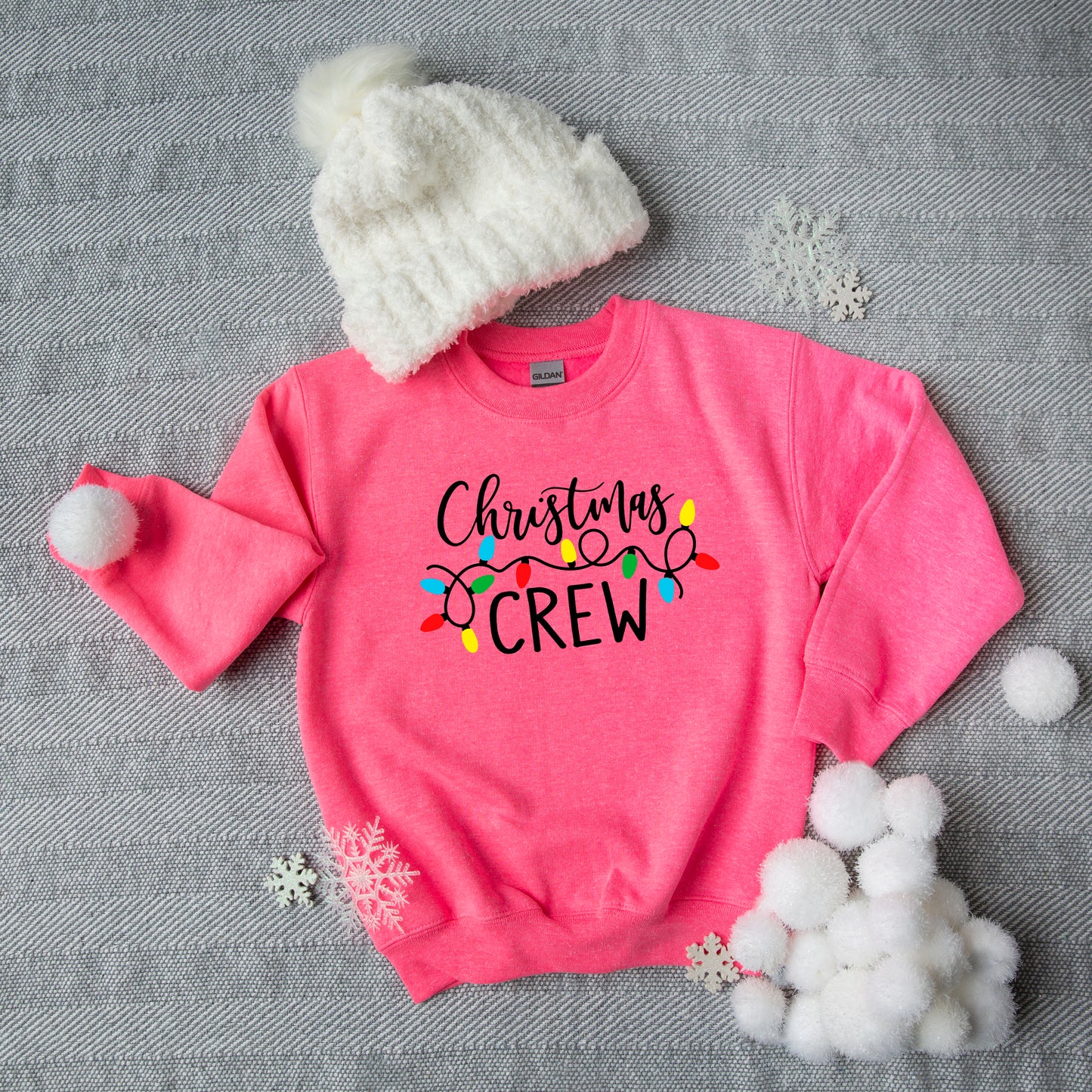 Christmas Crew | Youth Graphic Sweatshirt