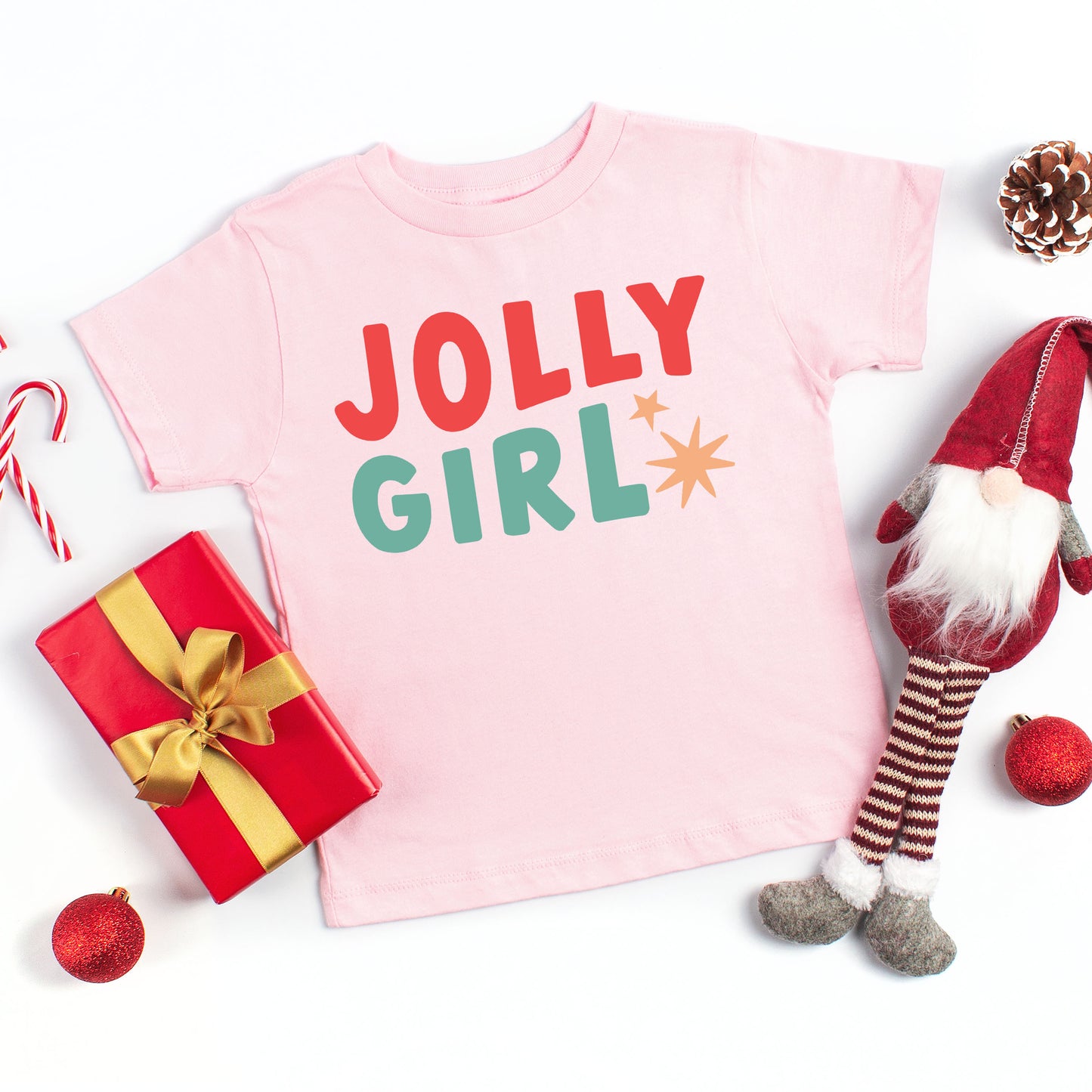Jolly Girl Star | Toddler Graphic Short Sleeve Tee