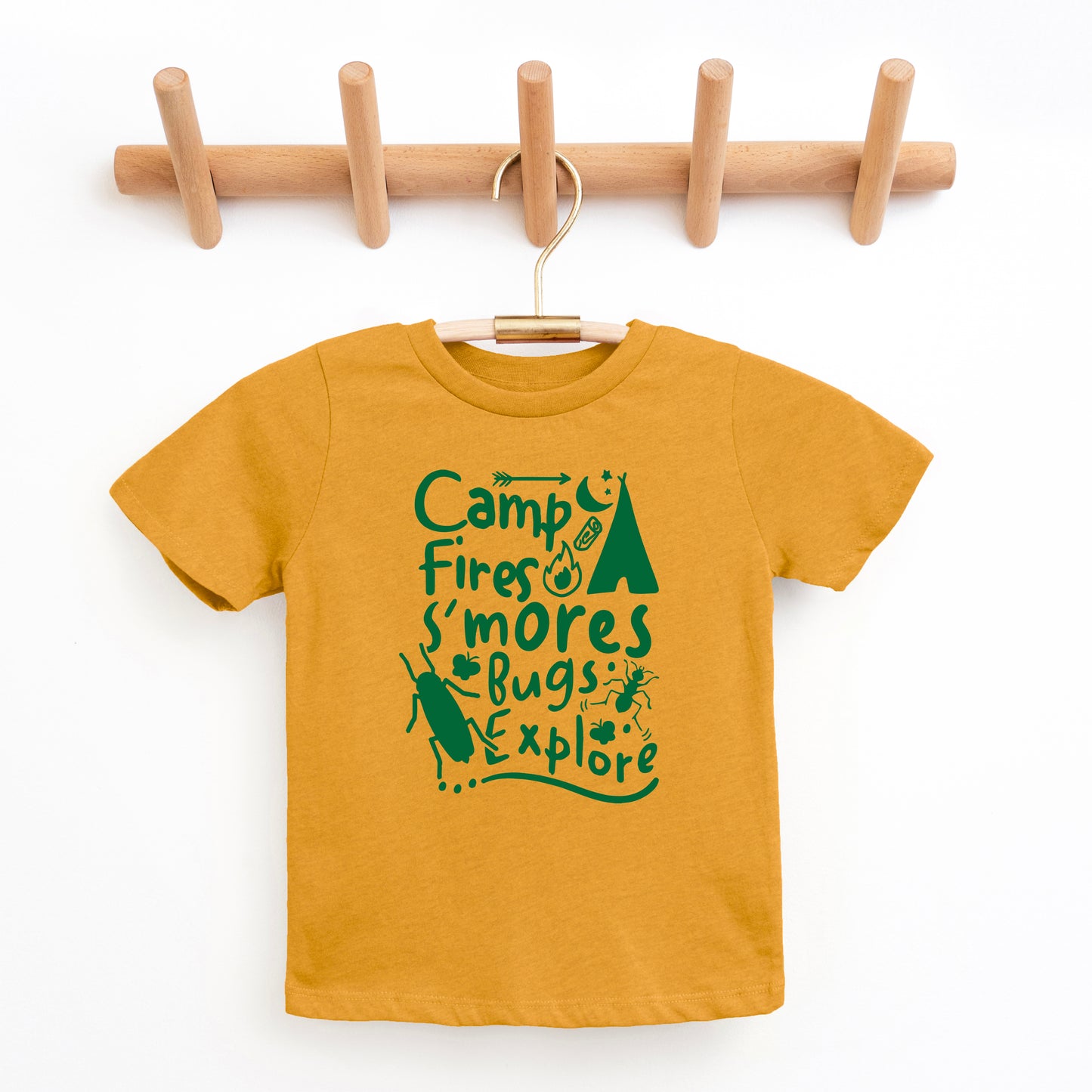 Camp Fire S'mores | Youth Graphic Short Sleeve Tee