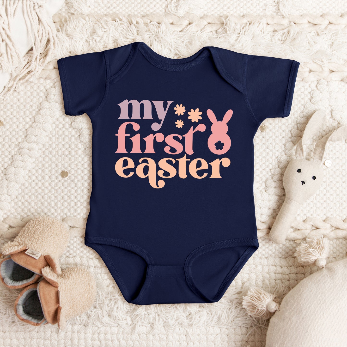 My First Easter | Baby Graphic Short Sleeve Onesie