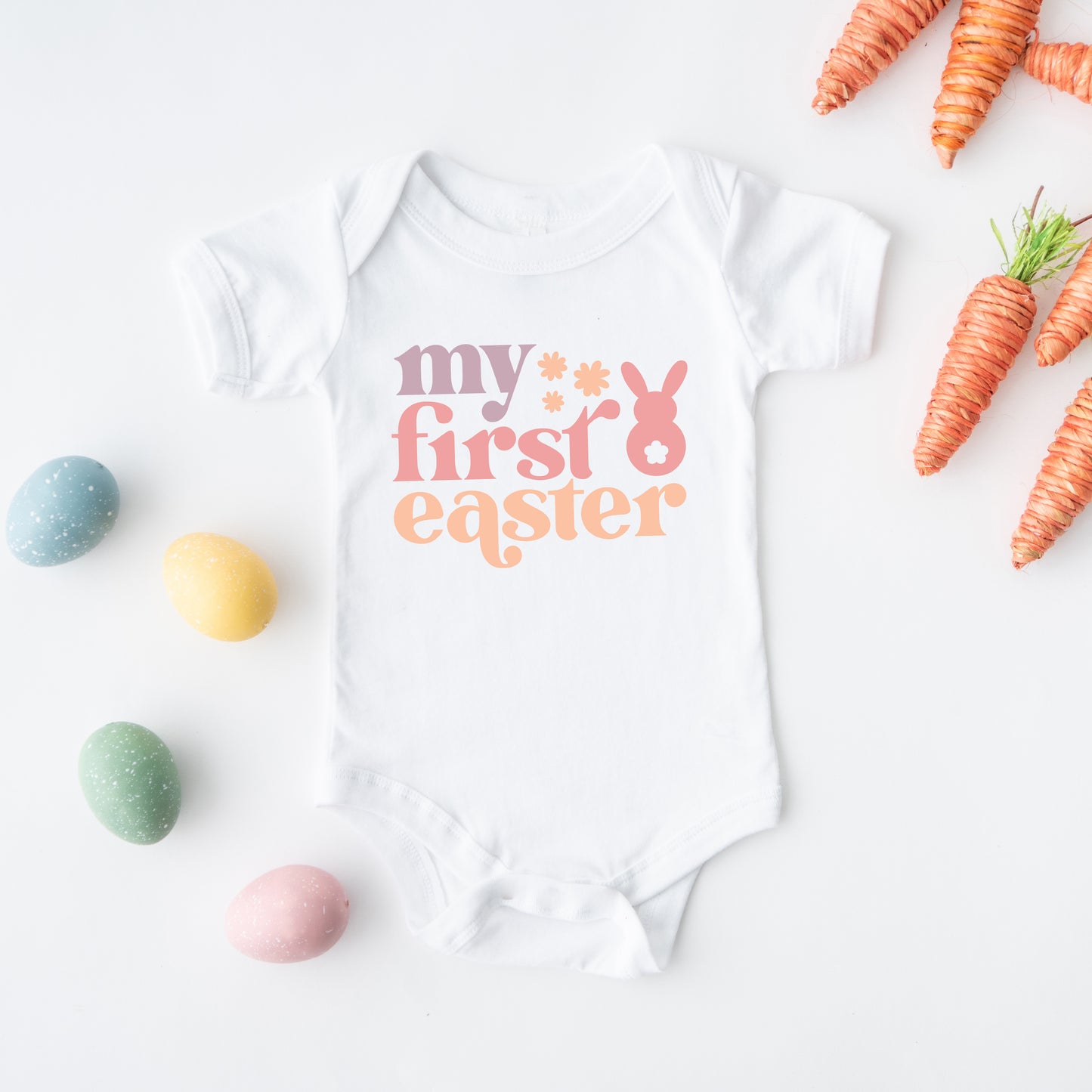 My First Easter | Baby Graphic Short Sleeve Onesie