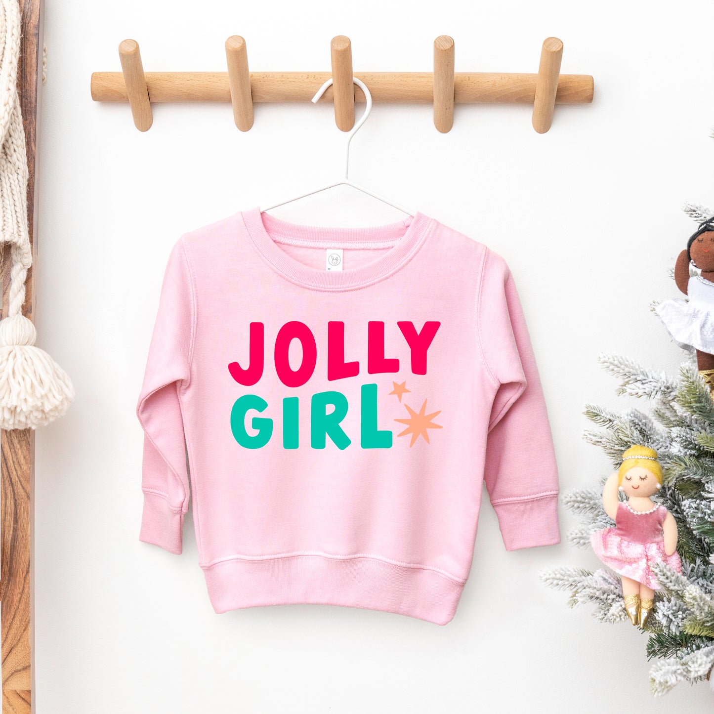 Jolly Girl Star | Toddler Graphic Sweatshirt