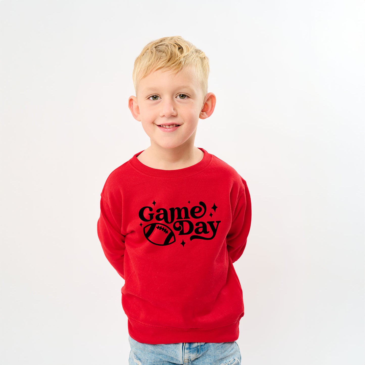 Game Day Stars | Toddler Graphic Sweatshirt