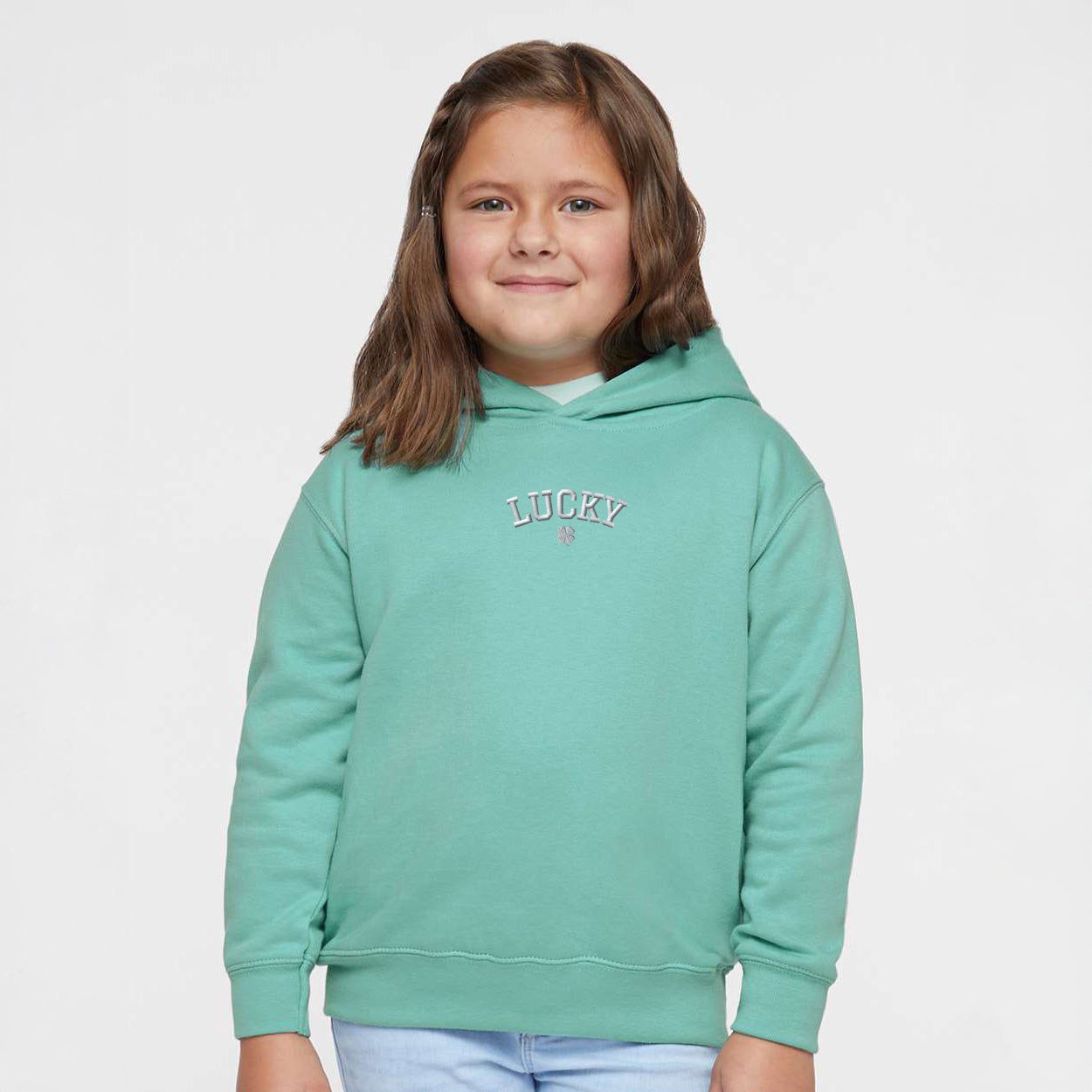 Embroidered Lucky Clover | Toddler Graphic Hoodie
