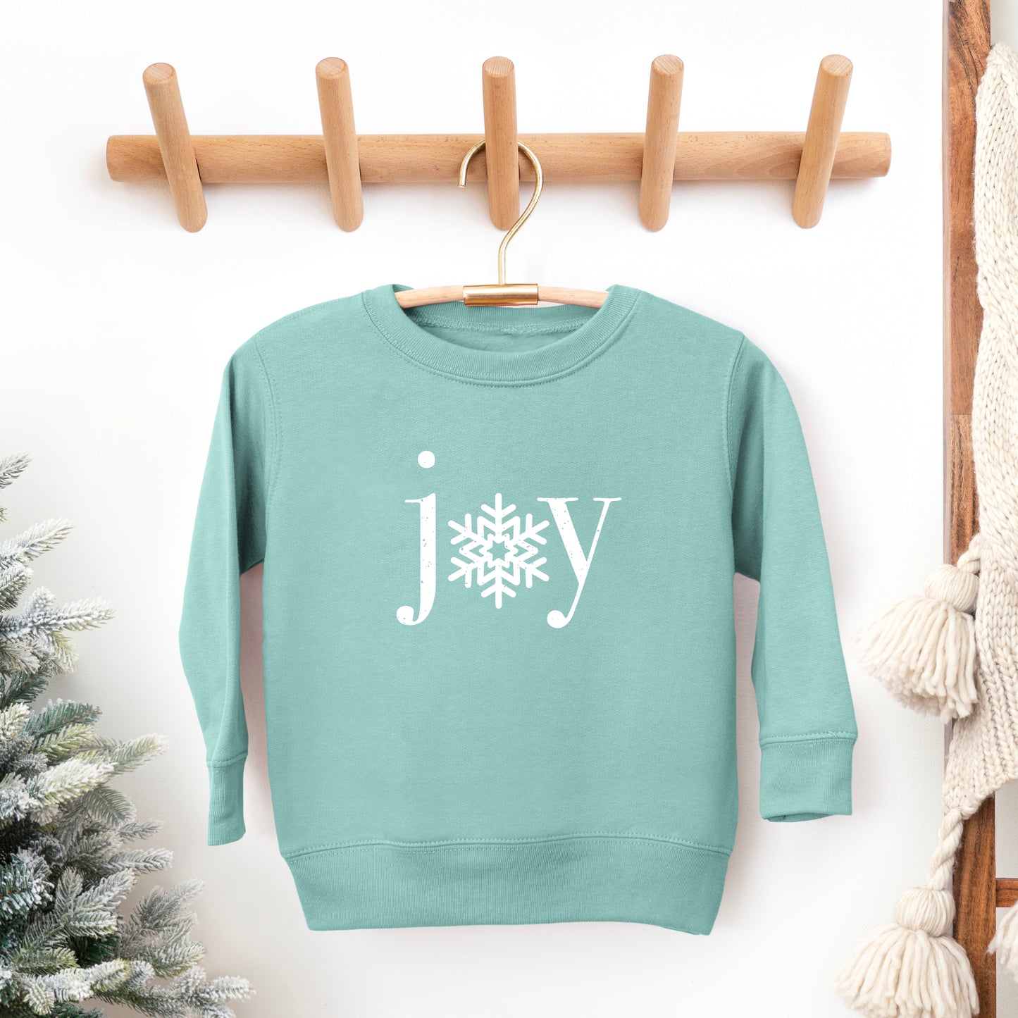 Joy Snowflake | Toddler Graphic Sweatshirt