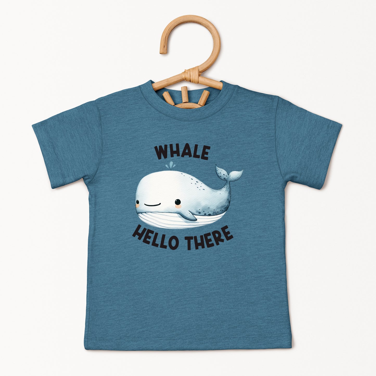 Whale Hello There | Toddler Graphic Short Sleeve Tee