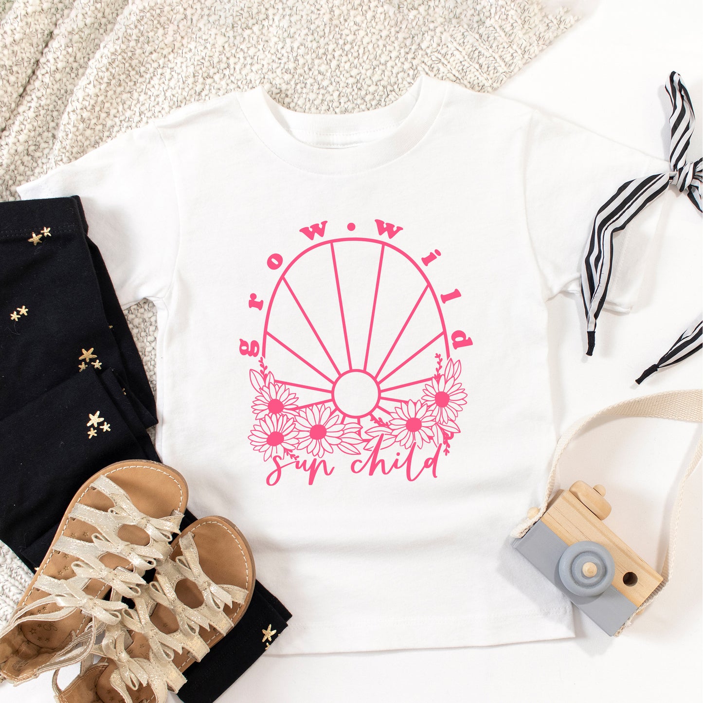 Grow Wild Sun Child | Youth Graphic Short Sleeve Tee