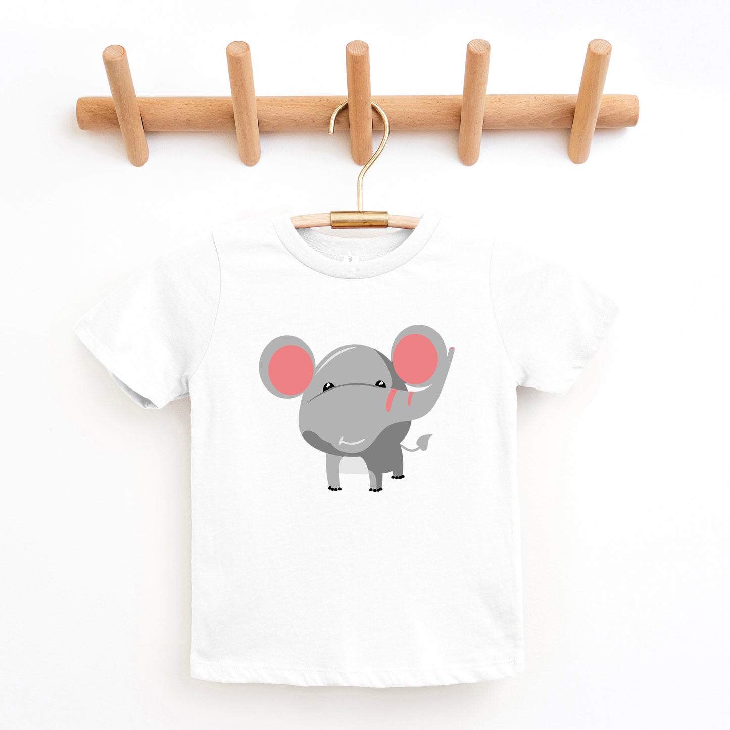 Elephant Colorful | Toddler Graphic Short Sleeve Tee