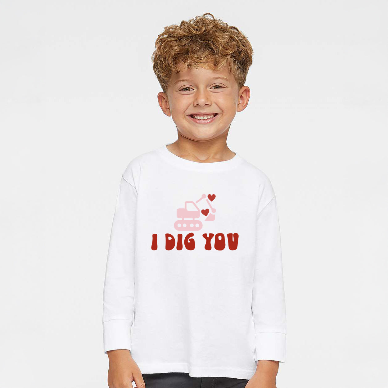 I Dig You | Toddler Graphic Long Sleeve Tee