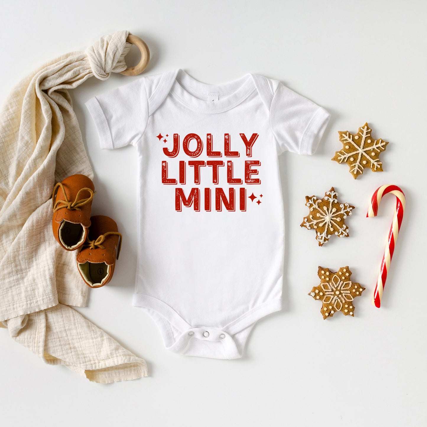 Jolly Little Mini | Baby Graphic Short Sleeve Onesie
