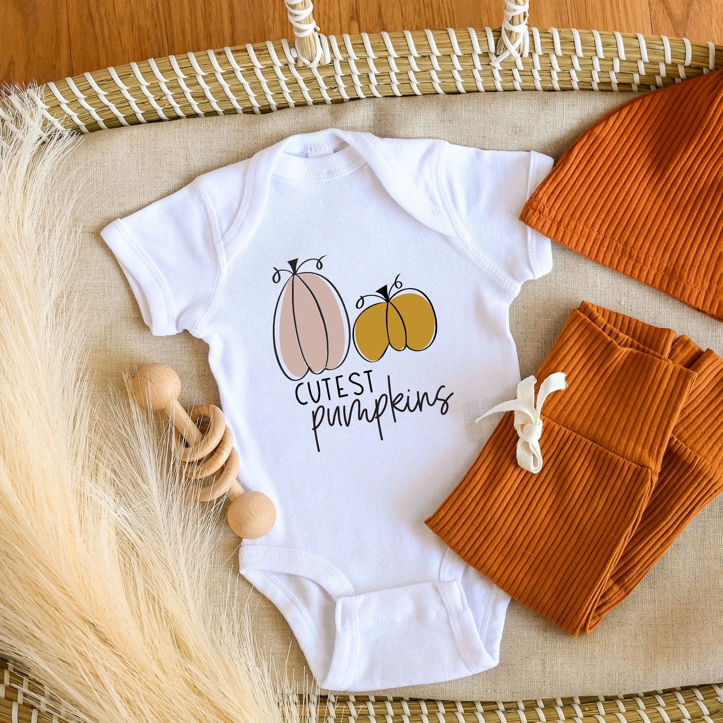 Cutest Pumpkins | Baby Graphic Short Sleeve Onesie