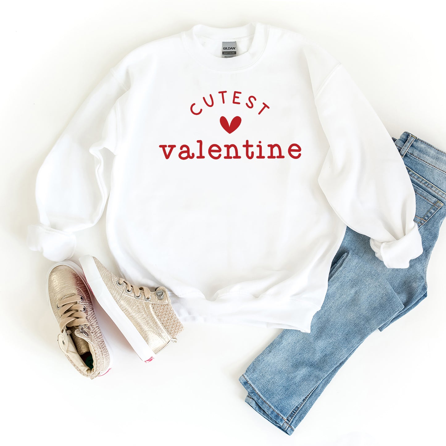 Cutest Valentine | Youth Graphic Sweatshirt