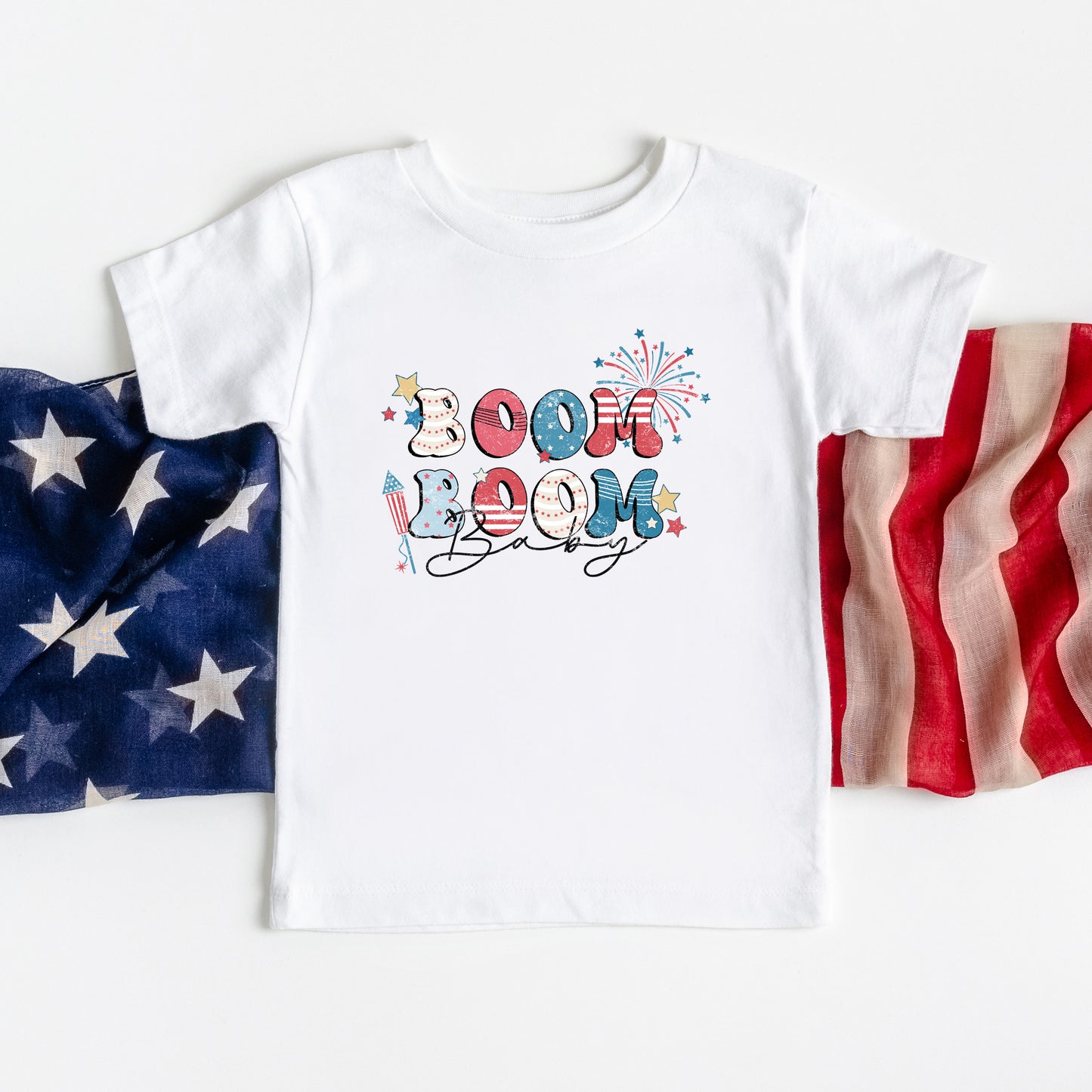 Boom Boom Baby | Toddler Graphic Short Sleeve Tee