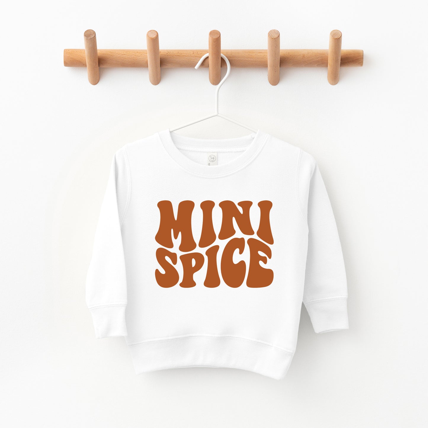 Mini Spice Wavy | Toddler Graphic Sweatshirt