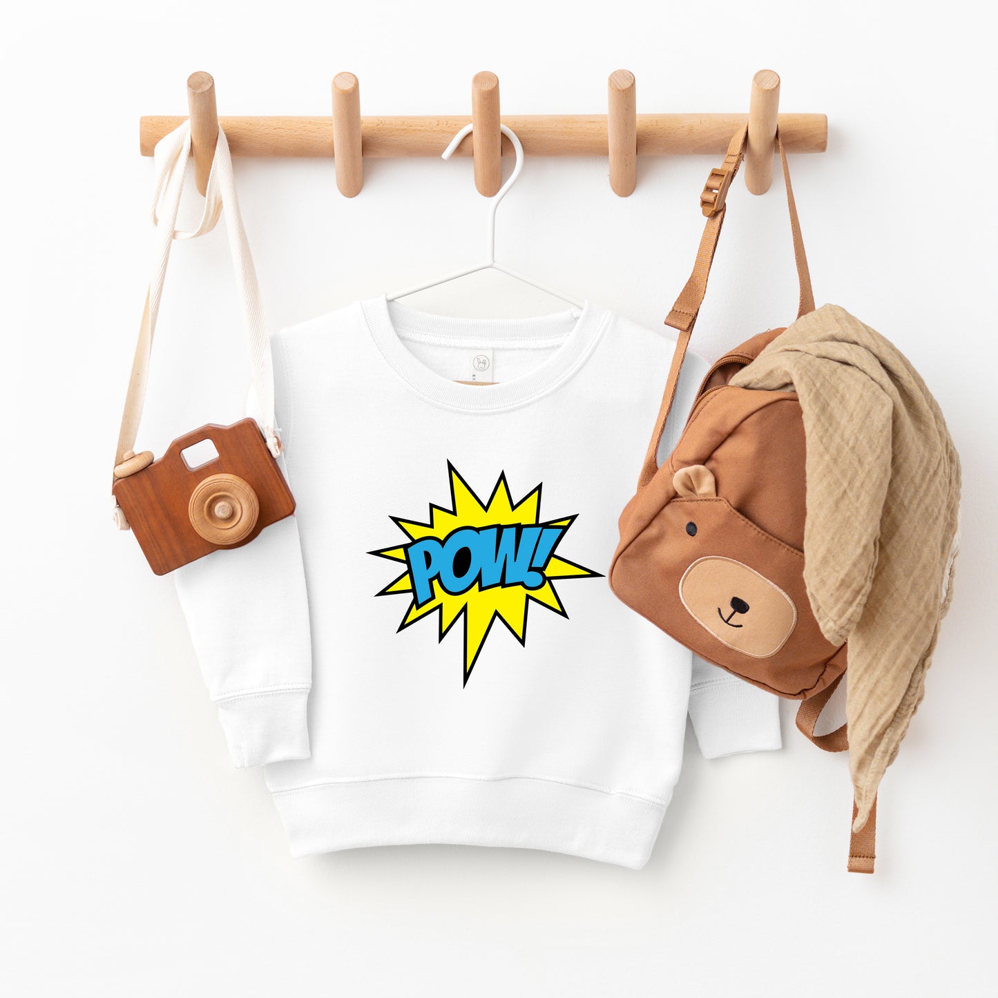 Comic Pow | Toddler Graphic Sweatshirt