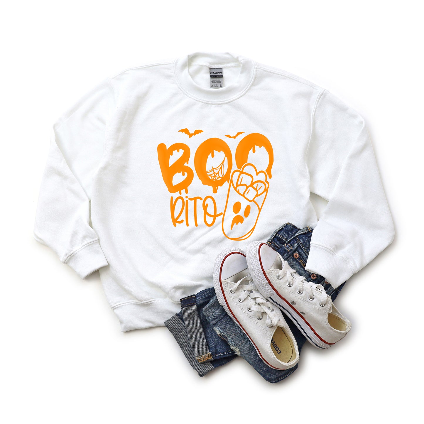 Boorito Puff Print | Youth Graphic Sweatshirt